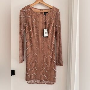 Adrianna papell sequin dress